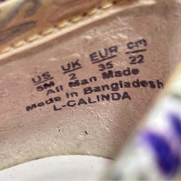 FRANCO SARTO | Women’s White Calinda Almond Toe Wedge Slip On Loafers Shoes 5M - Picture 11 of 13